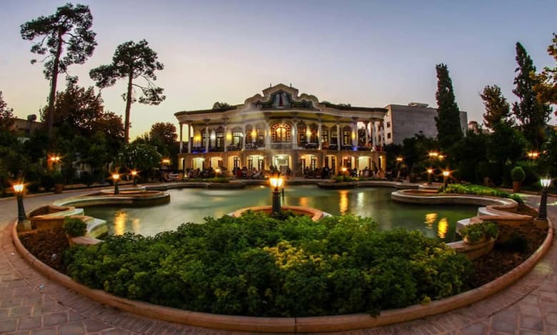 نمای عمارت شاپوری