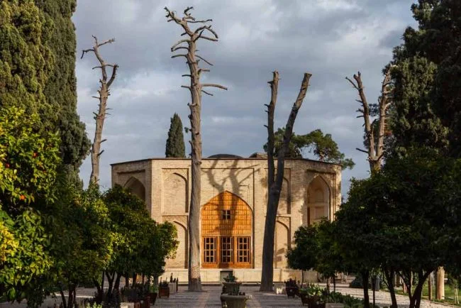 عکس باغ جهان نما شیراز