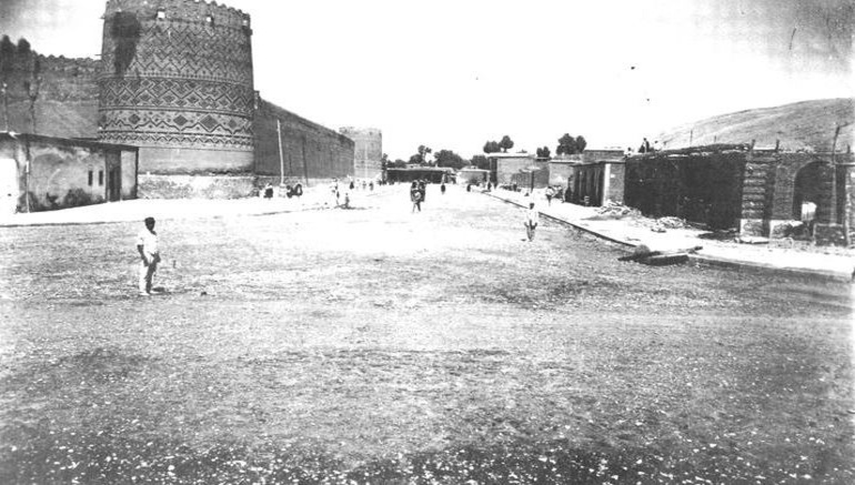 عکس قدیمی ارگ کریم خان زند 