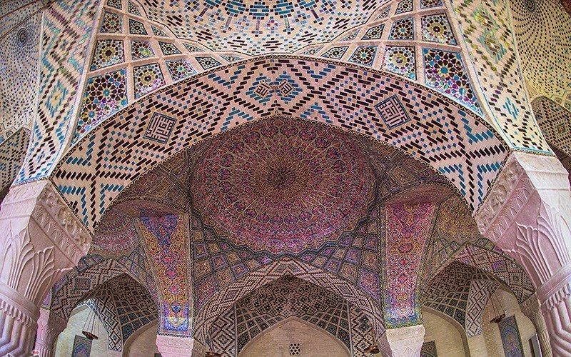 شبستان شرقی - مسجد نصیرلملک شیراز