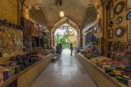 بازدید از بازار وکیل شیراز