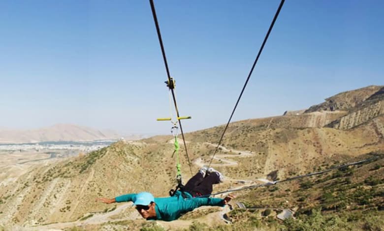 امکانات تفریحی پارک کوهستانی دراک شیراز 