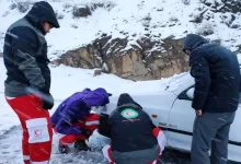 ورود سامانه بارشی شدید برف از شنبه 22 آذر/ کولاک برف در جاده ها