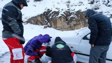 ورود سامانه بارشی شدید برف از شنبه 22 آذر/ کولاک برف در جاده ها