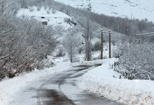 بارش برف شدید از فردا چهارشنبه در این مناطق/ جاده ها برفی و لغزنده