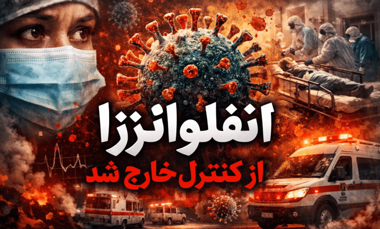 افزایش نگران‌کننده شیوع آنفلوانزا در ۸ استان کشور