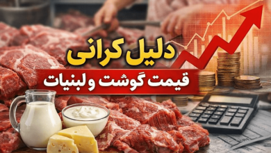 دلیل گرانی قیمت گوشت و لبنیات