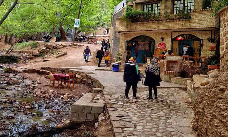 آبشارهای روستای قلات شیراز