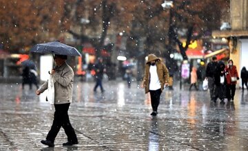 ورود سامانه بارشی به کشور/ بارش برف و باران در این نقاط
