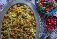 طرز تهیه کلم پلو به روش مردم تهران قدیم