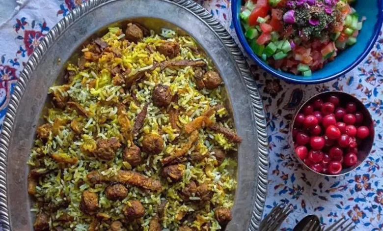 طرز تهیه کلم پلو به روش مردم تهران قدیم