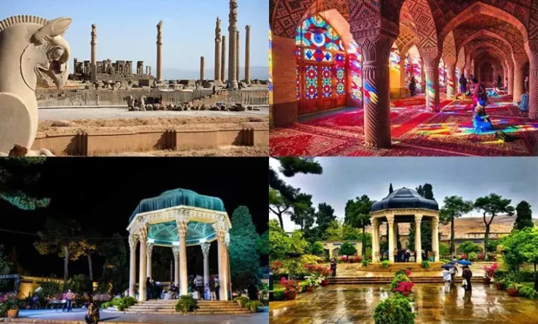 جاهای دیدنی شیراز در نوروز