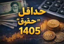 حداقل حقوق 1405