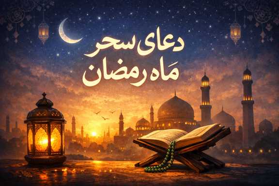 دعای سحر ماه رمضان