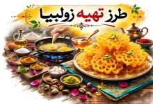 طرز تهیه زولبیا