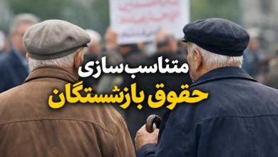 متناسب‌سازی حقوق بازنشستگان