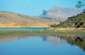 تصویری از منظره طبیعت بکر سد درودزن